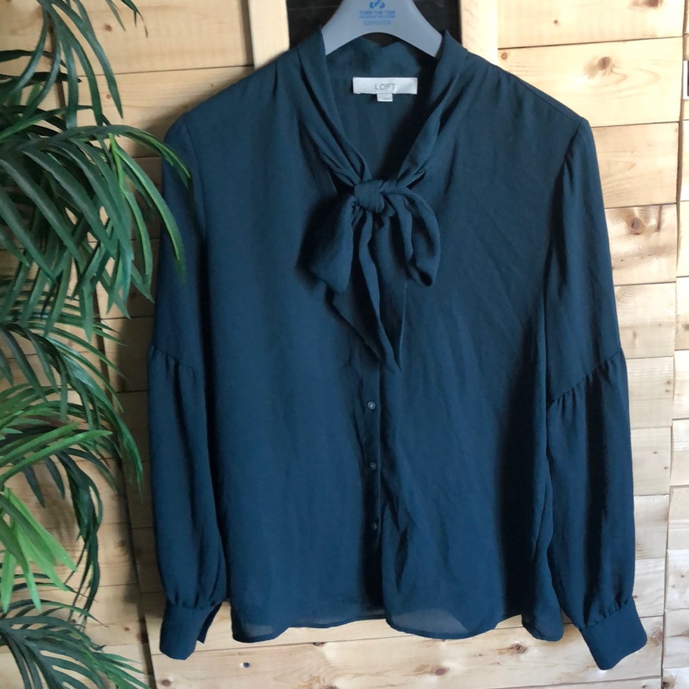 Button down blouse top